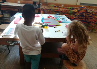 Kunst stärkt Kinder