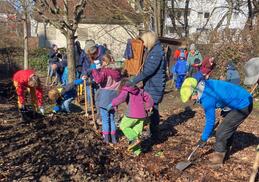 Schulacker fit für den Frühling