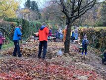   Der Schulacker ist winterfest