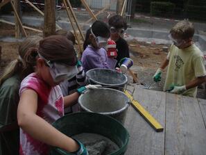 Neugestaltung Schulhof - Kids at work